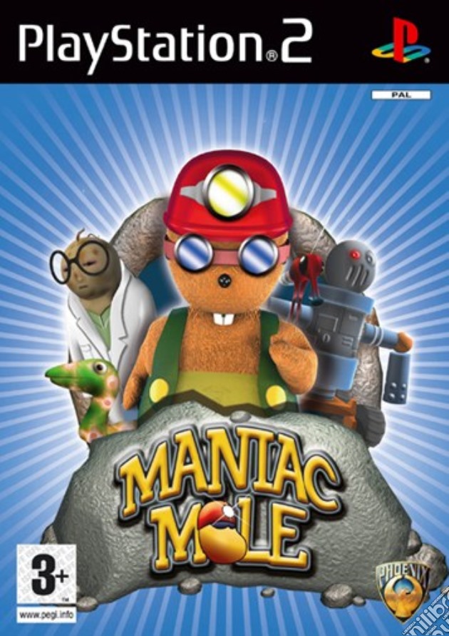 Maniac Mole videogame di PS2
