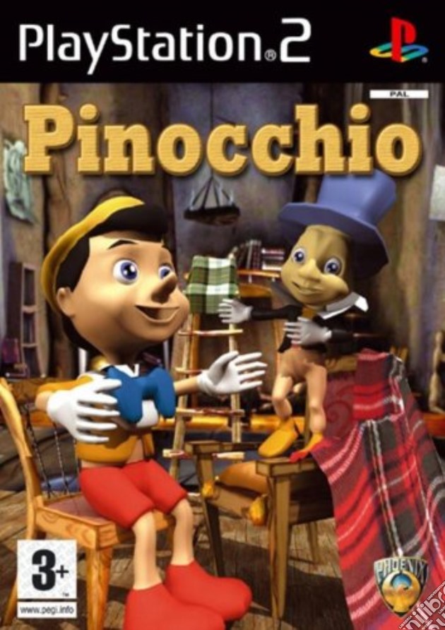 Pinocchio videogame di PS2