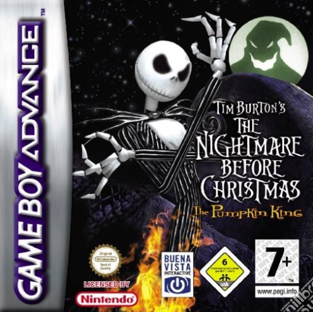 Nightmare Before Christmas videogame di GBA