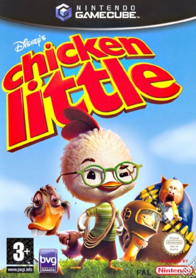 Chicken Little videogame di G.CUBE