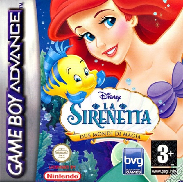 La Sirenetta videogame di GBA