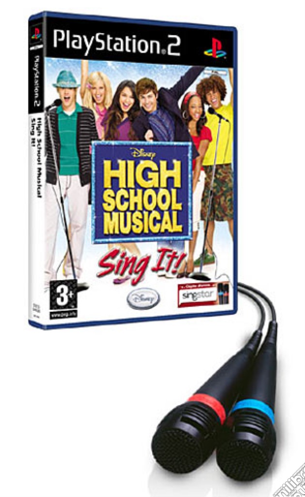 High School Musical: Sing It! +Microfono videogame di PS2
