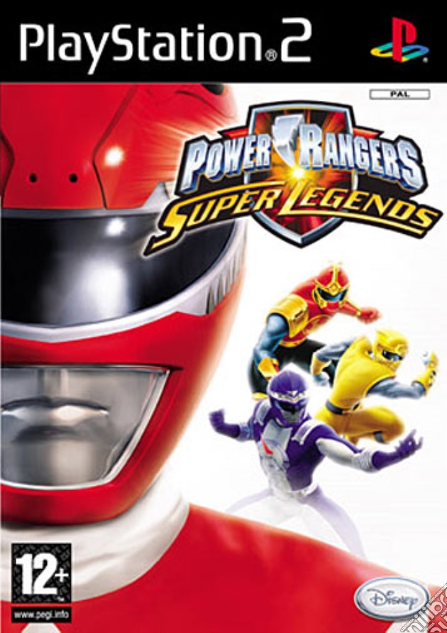 Power Rangers Super Legends videogame di PS2
