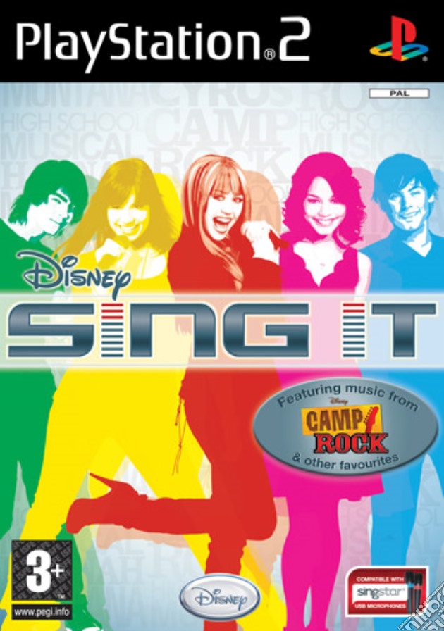 Disney Sing It! Camp Rock videogame di PS2