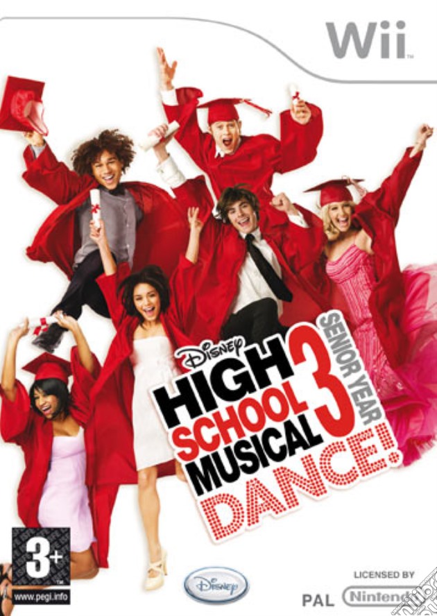 High School Musical 3 Dance videogame di WII