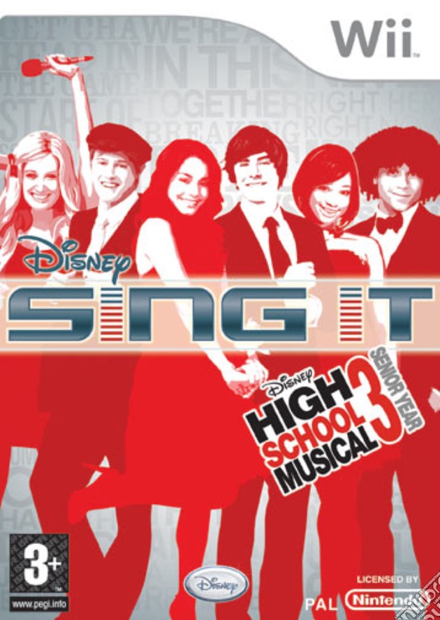 Disney Sing It! High School Musical videogame di WII