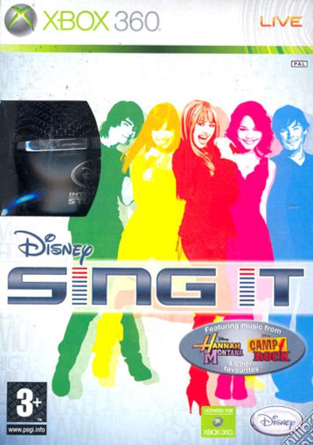 Disney Sing It! Camp Rock + Microfoni videogame di X360