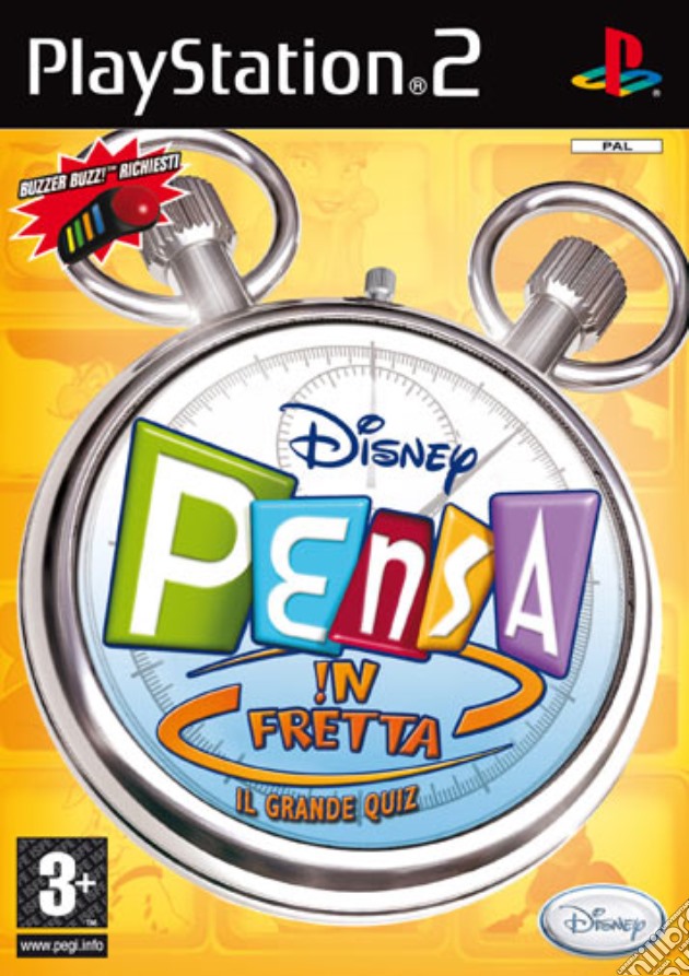 Disney Pensa In Fretta videogame di PS2