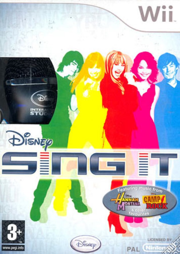 Disney Sing It! Camp Rock + Microfoni videogame di WII