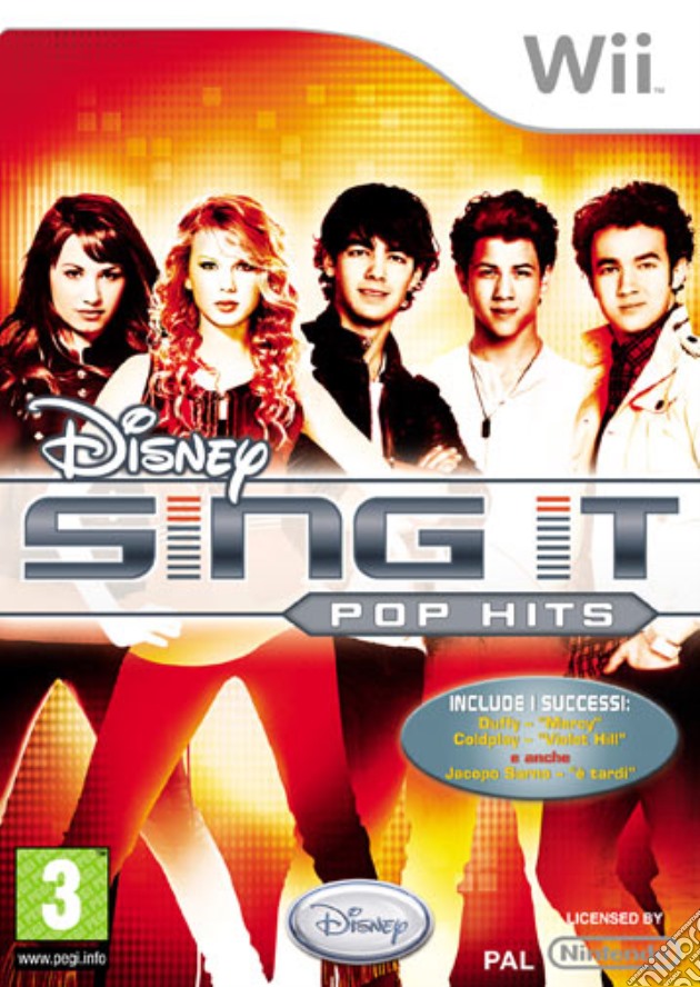 Disney Sing It! 2 Pop Hits videogame di WII