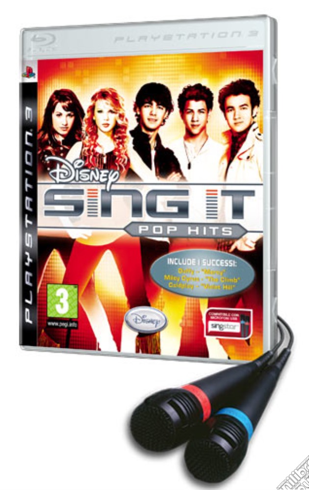 Disney Sing It! Pop Hits + 2 Microfoni videogame di PS3