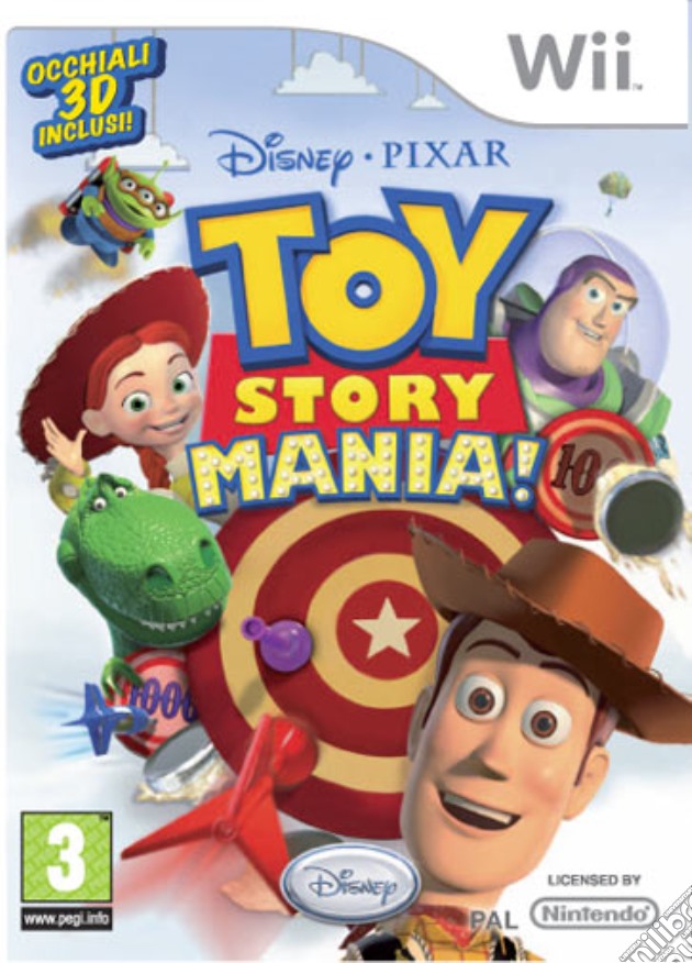 Toy Story Mania videogame di WII