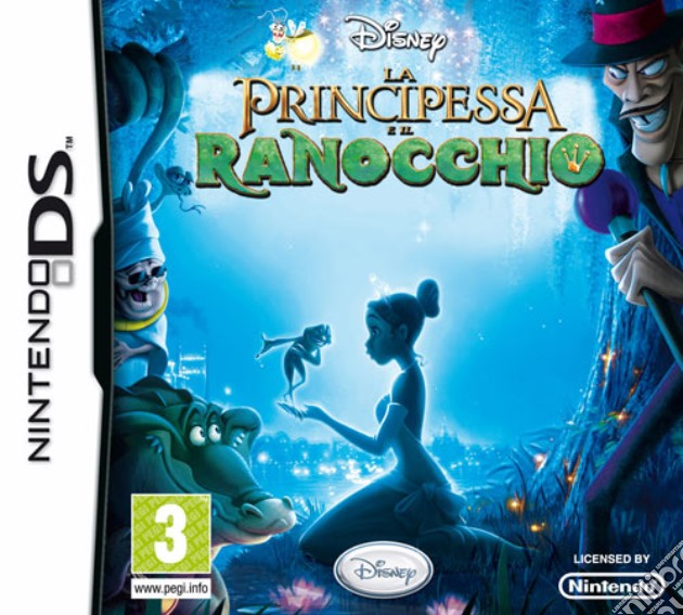 La Principessa E Il Ranocchio videogame di NDS