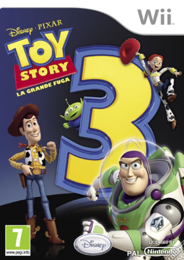Toy Story 3 videogame di WII