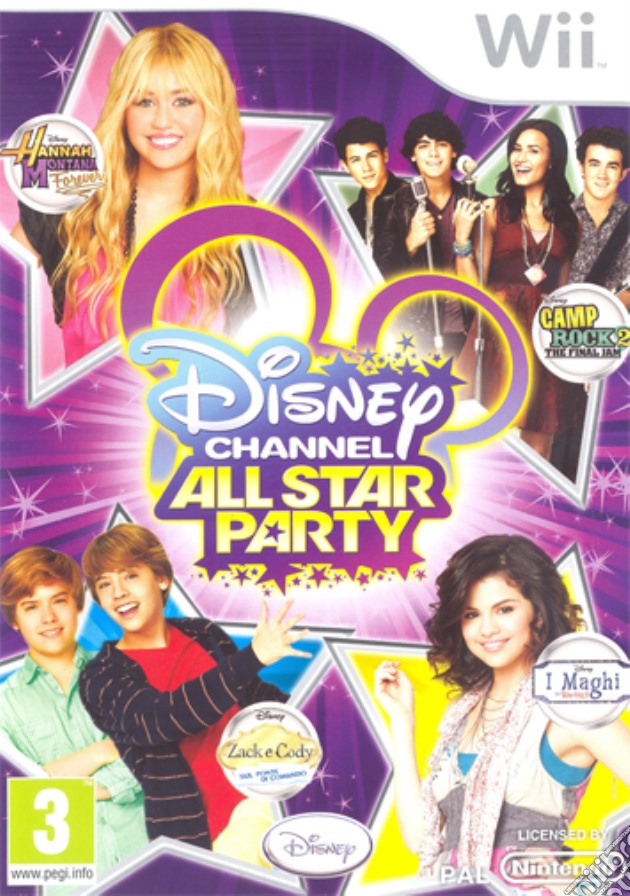 Disney Channel All Star Party videogame di WII