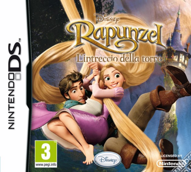 Rapunzel l'intreccio della torre videogame di NDS