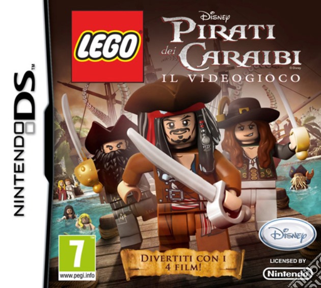 Lego Pirati dei Caraibi videogame di NDS