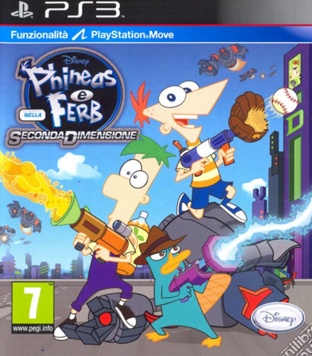 Phineas And Ferb Nella Seconda Dim. videogame di PS3