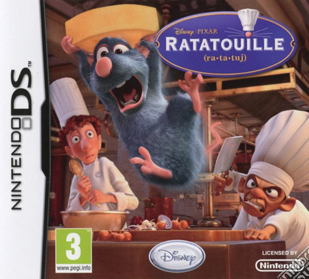 Ratatouille videogame di NDS