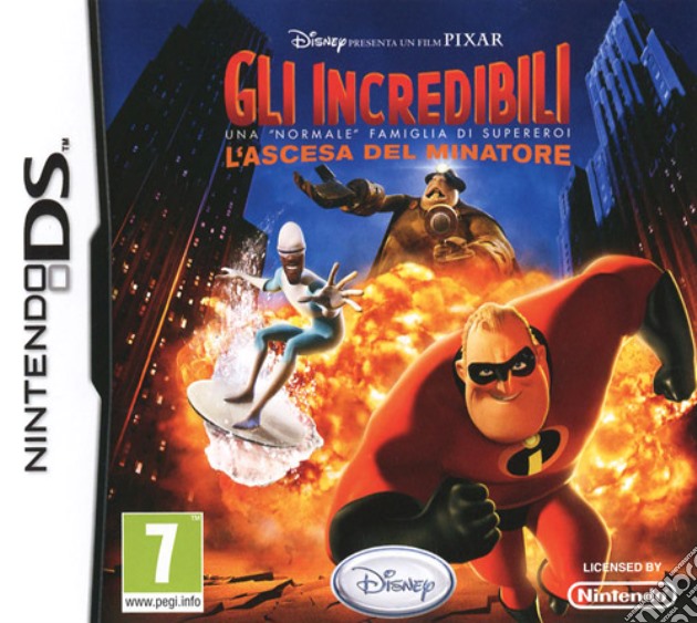 The Incredibles videogame di NDS