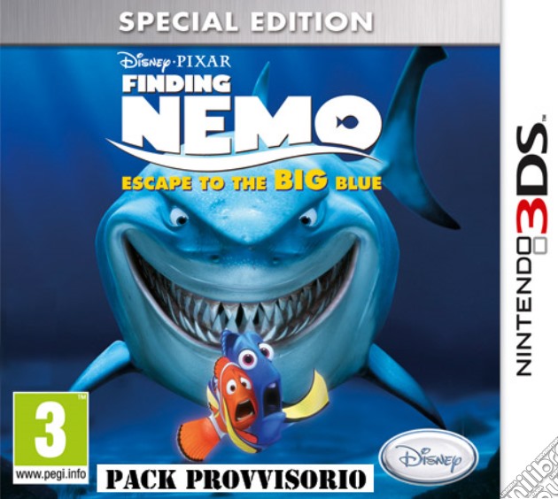 Alla Ricerca di Nemo Fuga nell'Oceano videogame di 3DS