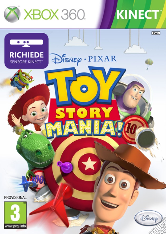 Toy Story Mania videogame di X360