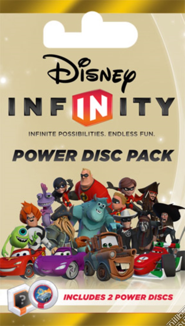 Disney Infinity PowerDiscPack Chrome videogame di TTL