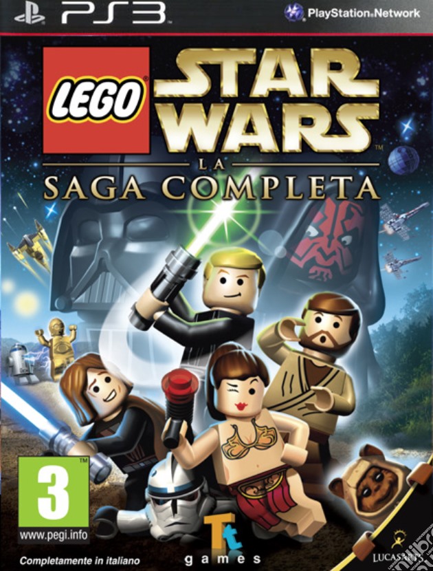 Essentials Lego Star Wars Saga Completa videogame di PS3