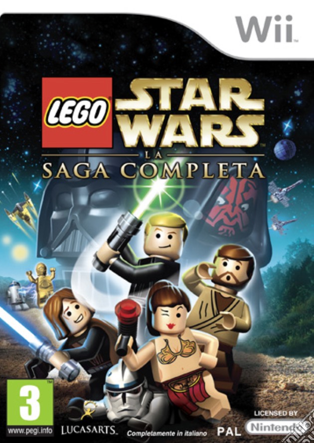 Lego Star Wars La Saga Completa videogame di WII
