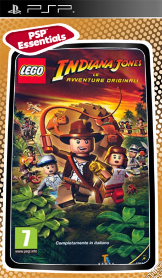 Essentials Lego Indiana Jones videogame di PSP