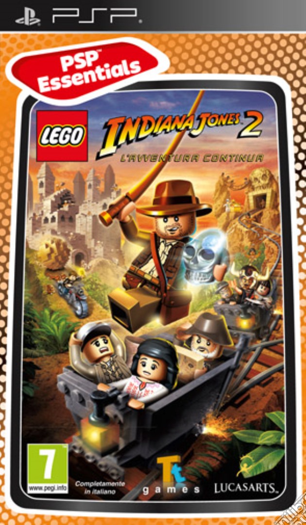 Essentials Lego Indiana Jones 2 videogame di PSP