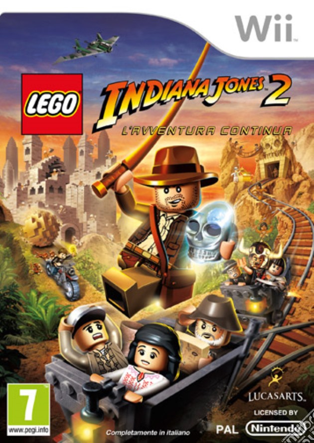 Lego Indiana Jones 2 videogame di WII