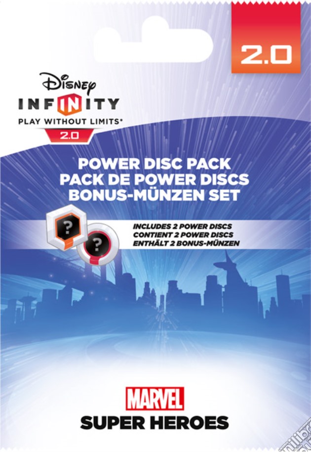 Disney Infinity 2 PowerDiscPack Marvel videogame di TTL