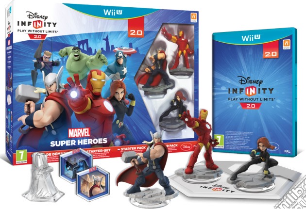 Disney Infinity 2 Marvel SH Starter Pack videogame di WIIU