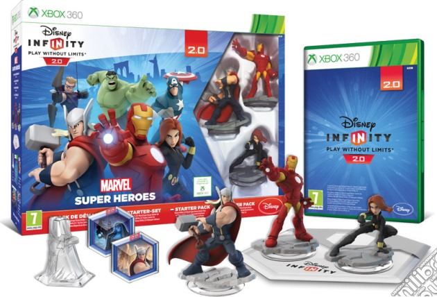 Disney Infinity 2 Marvel SH Starter Pack videogame di X360