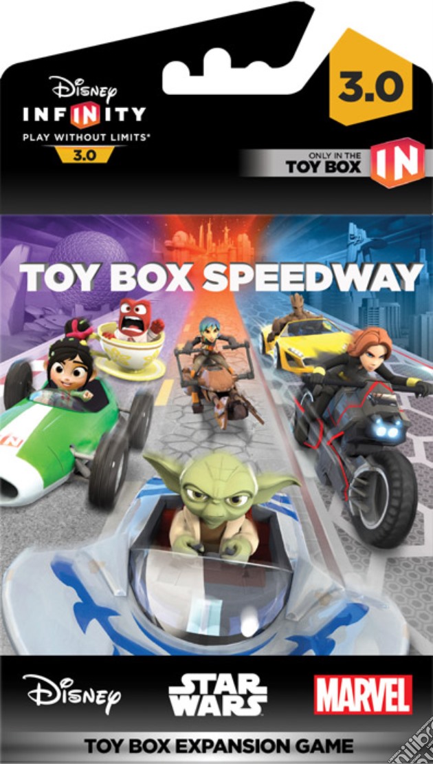 Disney Infinity 3 Toybox Speedway videogame di ACC