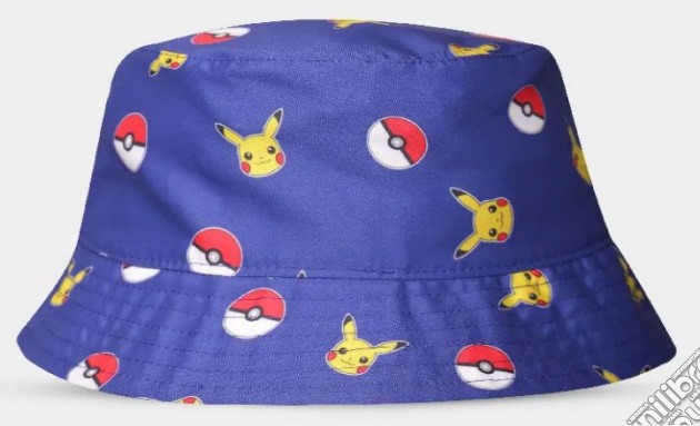 Bucket Hat Pokemon Pikachu & Pokeball videogame di ACAP