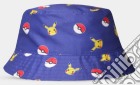 Bucket Hat Pokemon Pikachu & Pokeball game acc