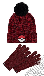 Berretto + Guanti Pokemon Logo game acc