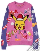 Maglione Natale Pokemon Pikachu Patched L game acc