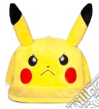 Cap Pokemon Pikachu Mad Face Plush game acc