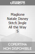 Maglione Natale Disney Stitch Jingle All the Way S game acc