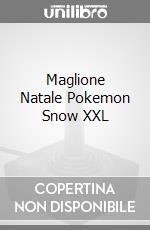Maglione Natale Pokemon Snow XXL game acc