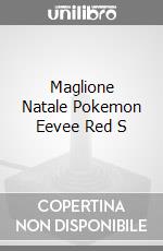 Maglione Natale Pokemon Eevee Red S game acc
