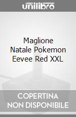 Maglione Natale Pokemon Eevee Red XXL game acc