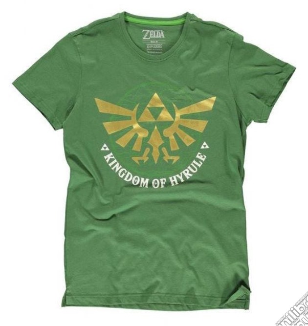 T-Shirt Zelda Golden Hyrule M videogame di TSH