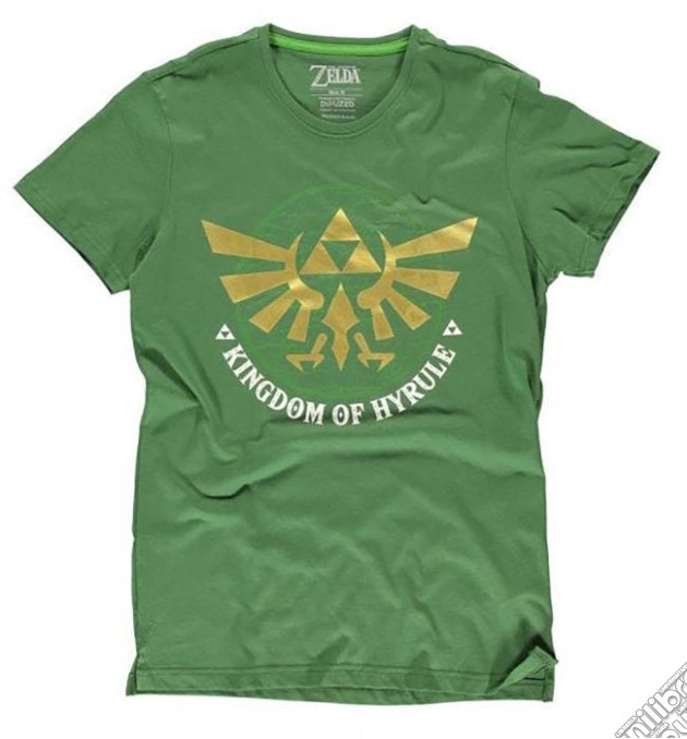 T-Shirt Zelda Golden Hyrule L videogame di TSH