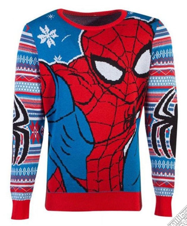 Maglione Natale Spider-Man XL videogame di TSH