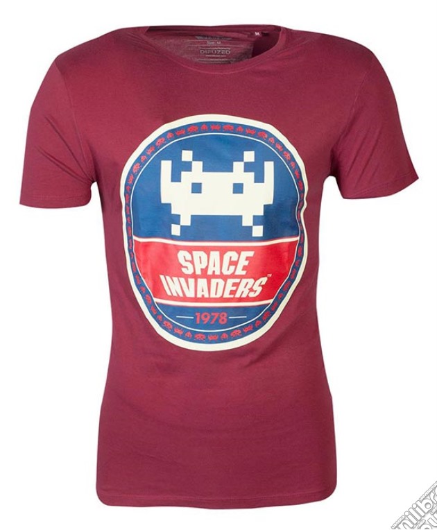 T-Shirt Space Invaders Round Invader S videogame di TSH