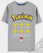 T-Shirt Boy Pokemon Pikachu 98/104 game acc